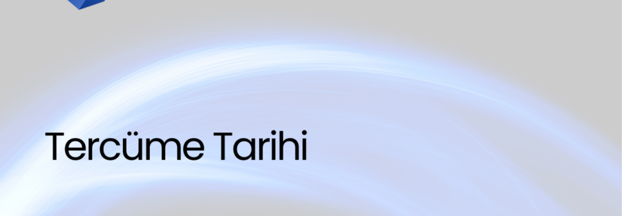 Tercüme Tarihi