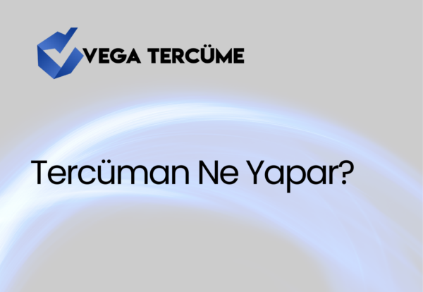 Tercüman Ne Yapar?