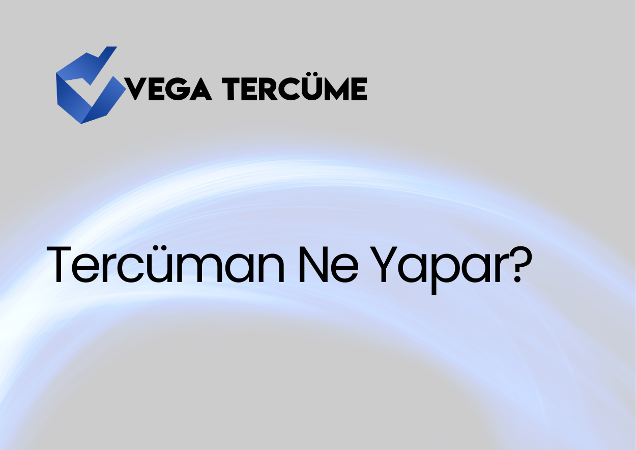 Tercüman Ne Yapar?